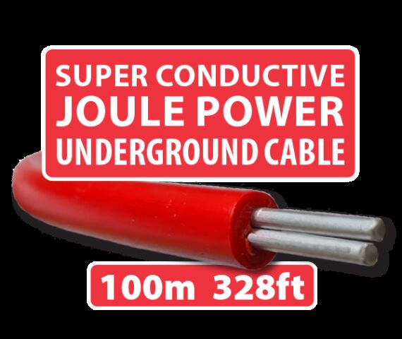 Super Conductive Joule Power Underground Cable 100m