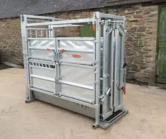 Improved Access Continental Cattle Handling Crate